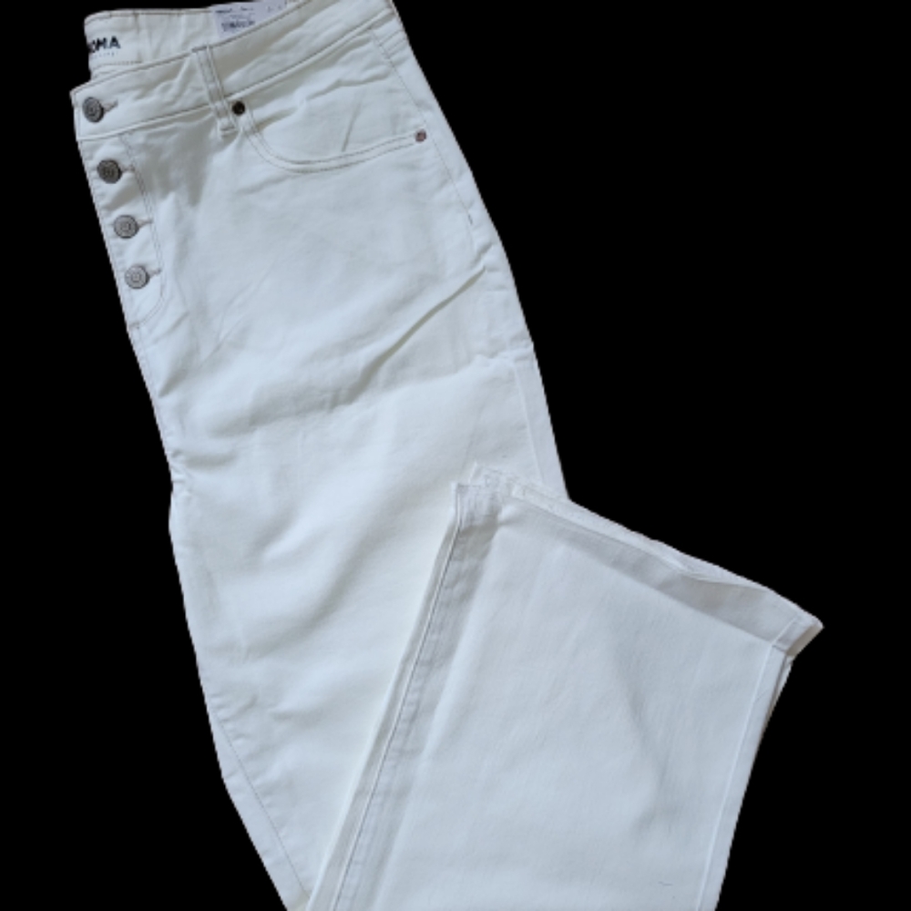Sonoma High Rise Wide Leg Long Jean Size 18 Short NWT
